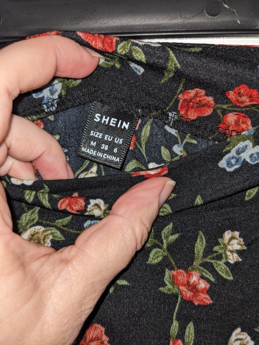 Shein Floral Maxi Skirt Sz M - Picture 8 of 8